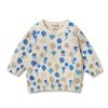 Child [2-14] Wilson & Frenchy Jumpers | Wilson And Frenchy Crinkle Sweat Ocean Breeze