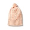 Baby [0-23M] Wilson & Frenchy Beanies | Wilson And Frenchy Knitted Mini Cable Hat - Shell