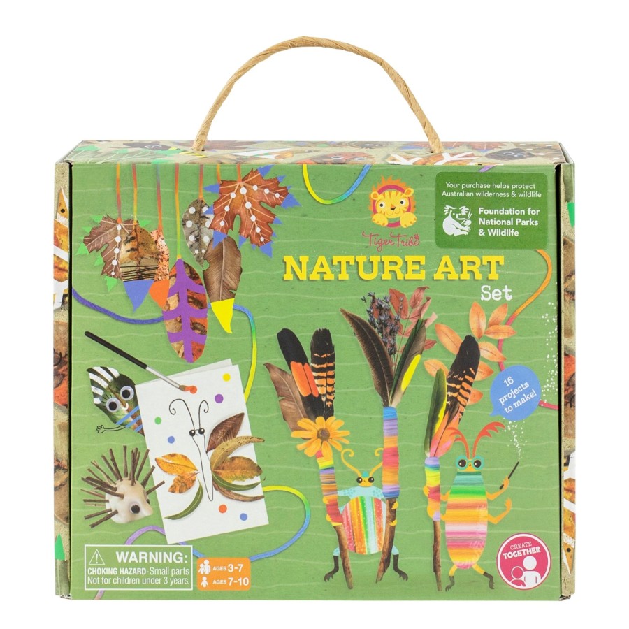 Play + Learn Tiger Tribe Activity Sets | Nature Art Set