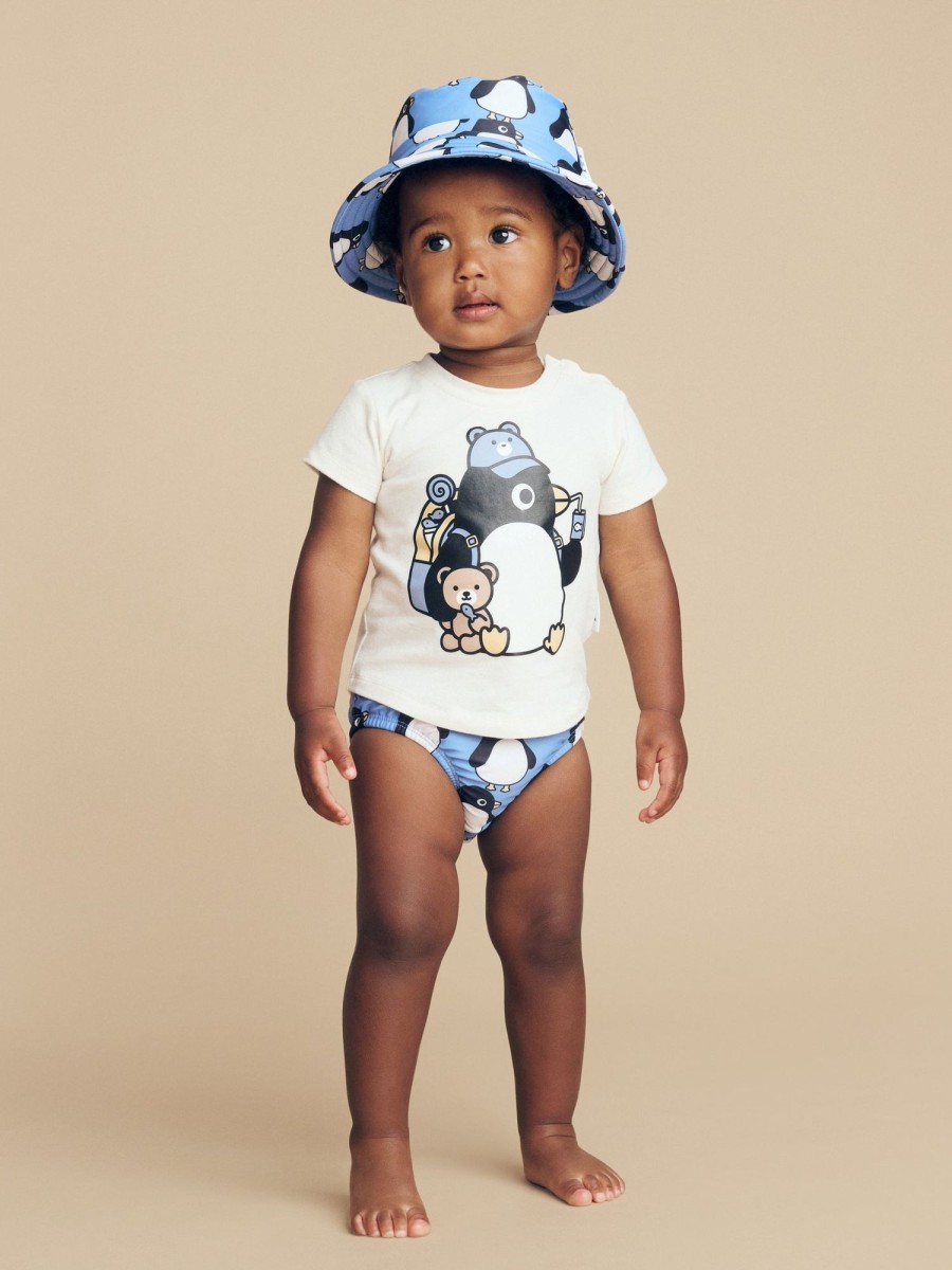 Baby [0-23M] Huxbaby Tops | Huxbaby Percy Snack T-Shirt - Almond Milk