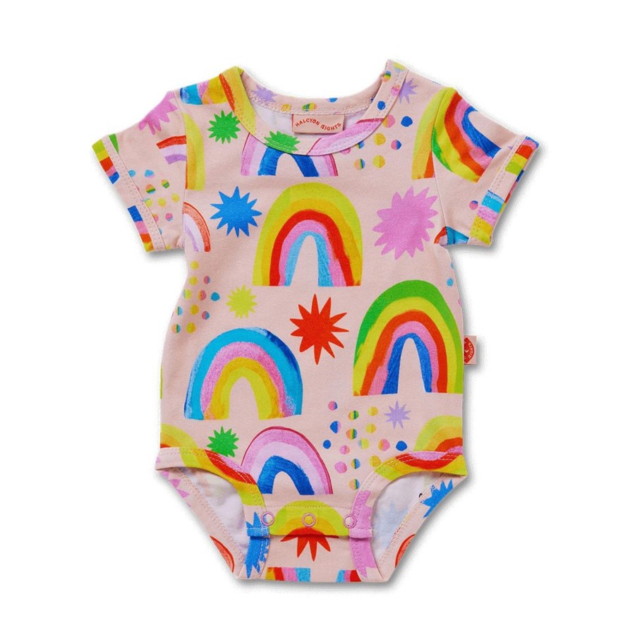 Baby [0-23M] Halcyon Nights All In One | Halcyon Nights Magic Moment Short Sleeve Bodysuit