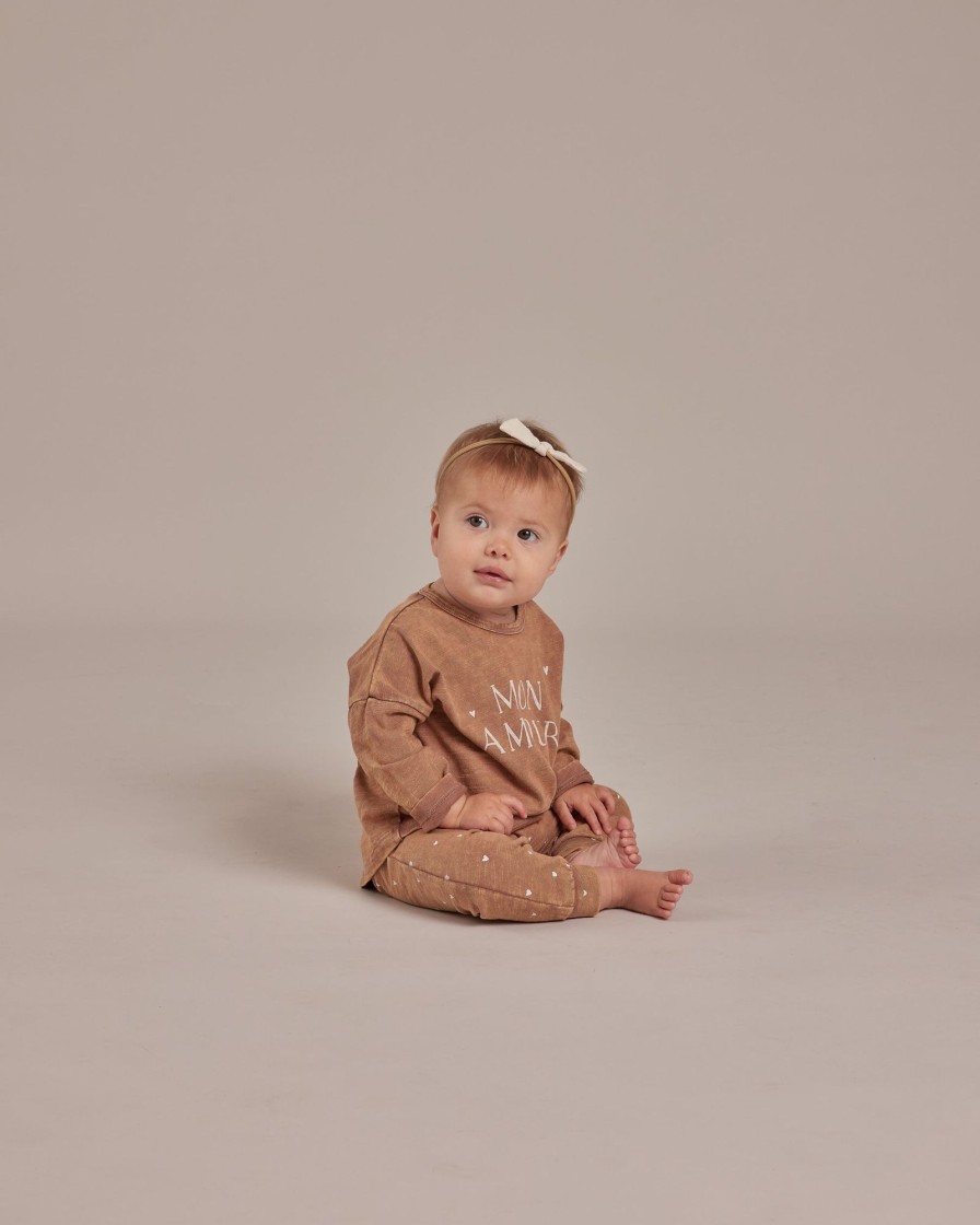 Child [2-14] Rylee + Cru Tops | Rylee + Cru Long Sleeve Tee + Pant Set - Mon Amour