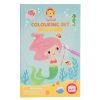 Play + Learn Tiger Tribe Activity Sets | Colouring Set - Mermaids