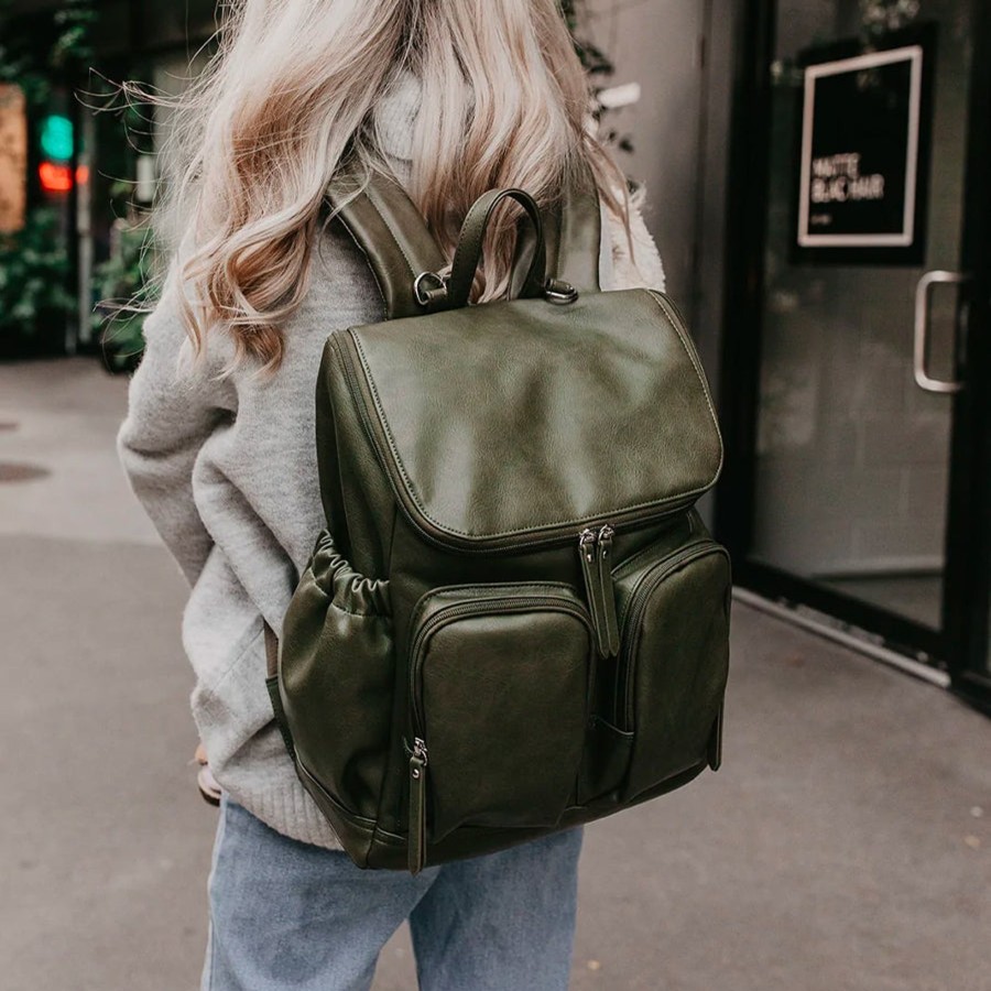 Grown Ups Oi Oi | Oioi Nappy Backpack Olive