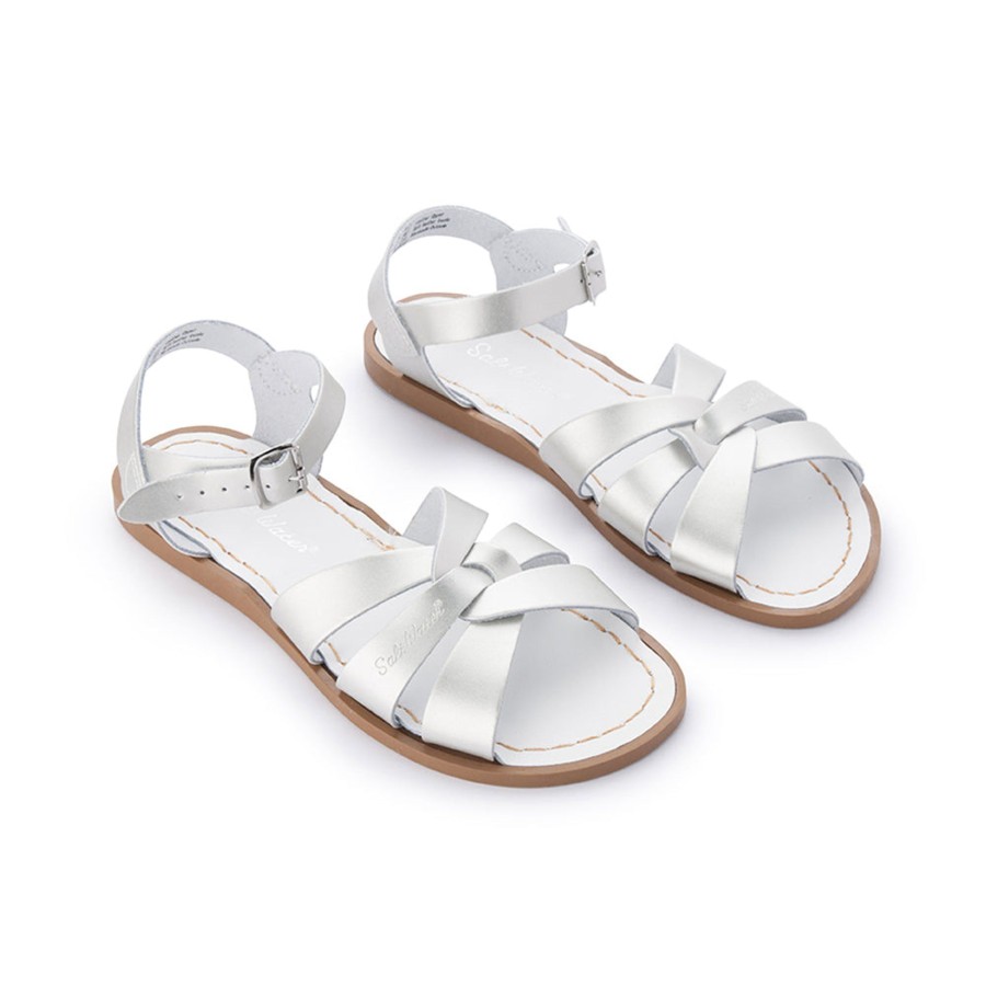 Grown Ups Saltwater Sandals | Saltwater Sandals Adults Original Silver