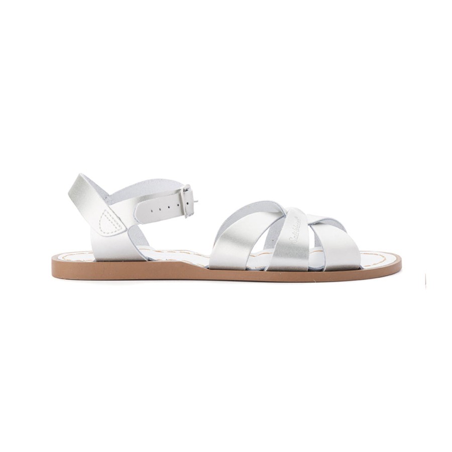 Grown Ups Saltwater Sandals | Saltwater Sandals Adults Original Silver