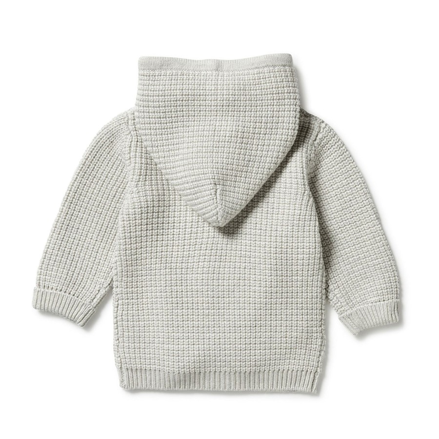 Child [2-14] Wilson & Frenchy Knitwear | Wilson And Frenchy Knitted Zipped Jacket - Grey Melange