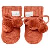 Baby [0-23M] Toshi Booties + Mittens | Toshi Organic Booties - Marley / Saffron