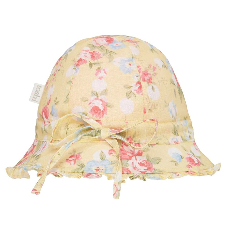 Child [2-14] Toshi Hats | Toshi Bell Hat - Pretty Meadow Buttercup