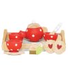 Play + Learn Le Toy Van Wooden Toys | Honeybake Tea Set