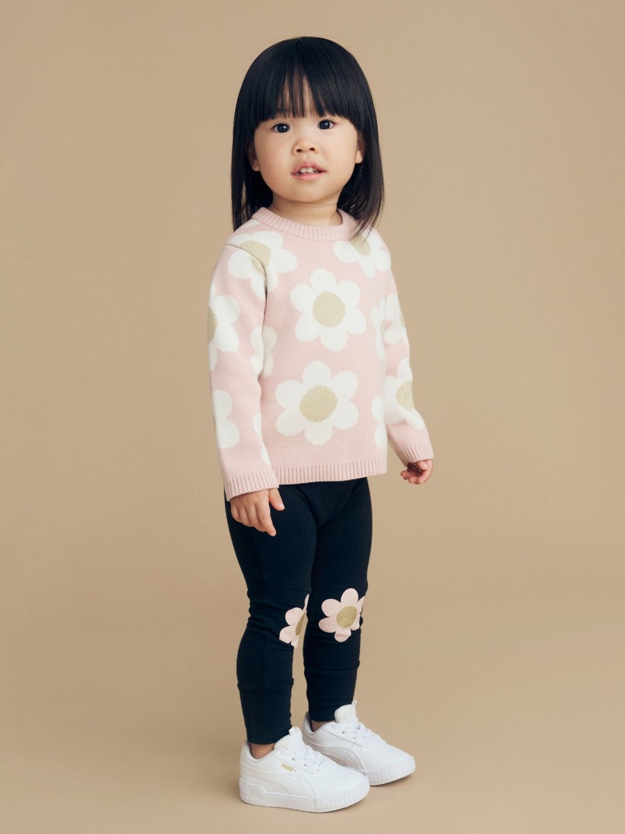 Baby [0-23M] Huxbaby Knitwear | Huxbaby Daisy Knit Jumper