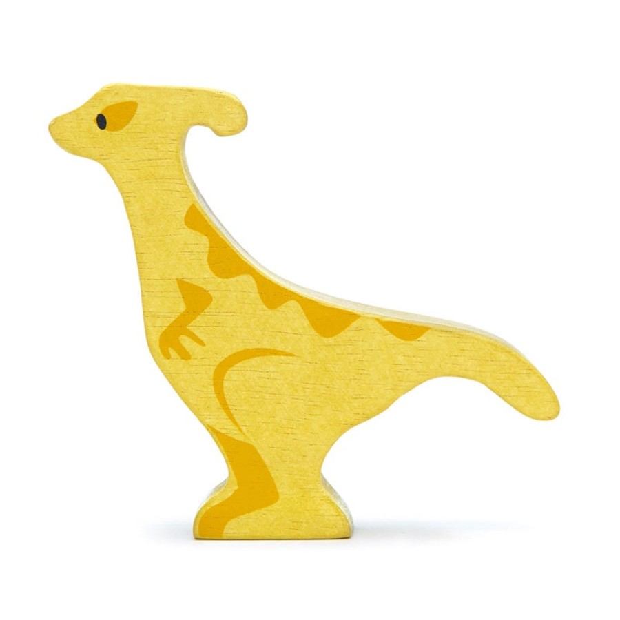 Play + Learn Tenderleaf Wooden Toys | Wooden Dinosaur - Parasaurolophus