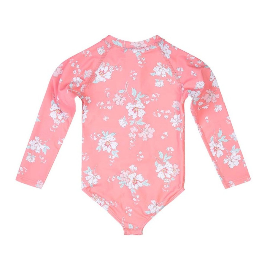 Child [2-14] Toshi Swim | Toshi Swim Kids Bodysuit - Scarlett