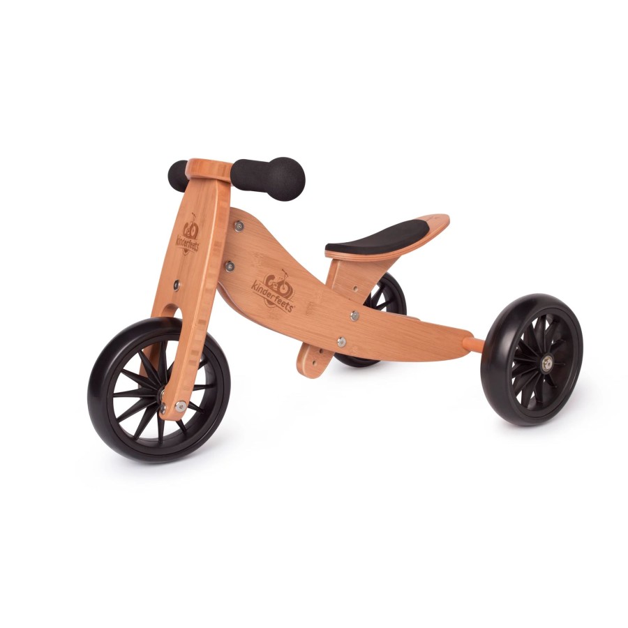 Play + Learn Kinderfeets Ride Ons + Push Alongs | Tiny Tot Trike - Bamboo