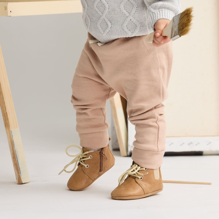 Baby [0-23M] Pretty Brave Footwear | Pretty Brave Baby Marlow Boot - Tan