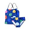 Child [2-14] Minti Swim | Minti Happy Dots Tankini Set - Dark Blue