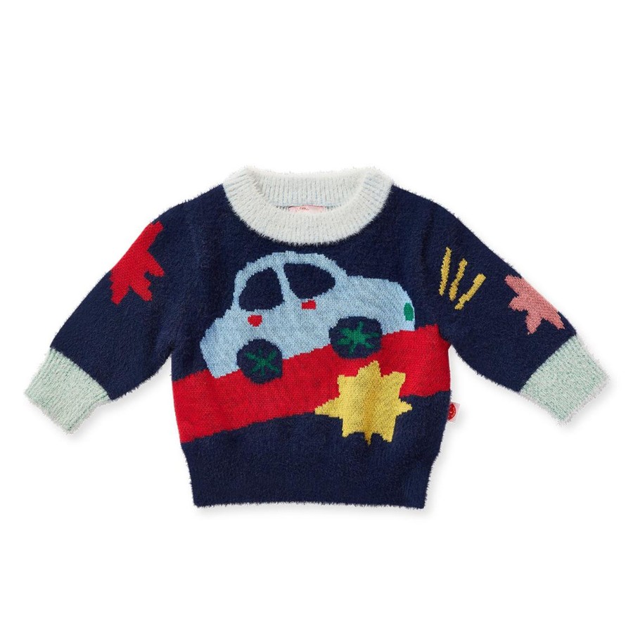 Child [2-14] Halcyon Nights Jumpers | Halcyon Nights Knit Jumper - Seoul City