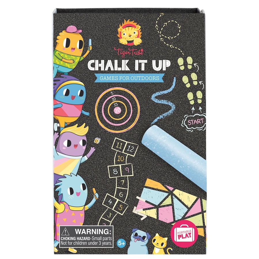 Play + Learn Tiger Tribe Stationery | Chalk It Up - Games For Outdoors