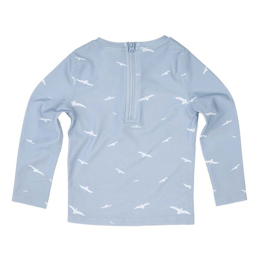 Child [2-14] Toshi Swim | Toshi Swim Kids Rashie Long Sleeve Half Zip - Coogee