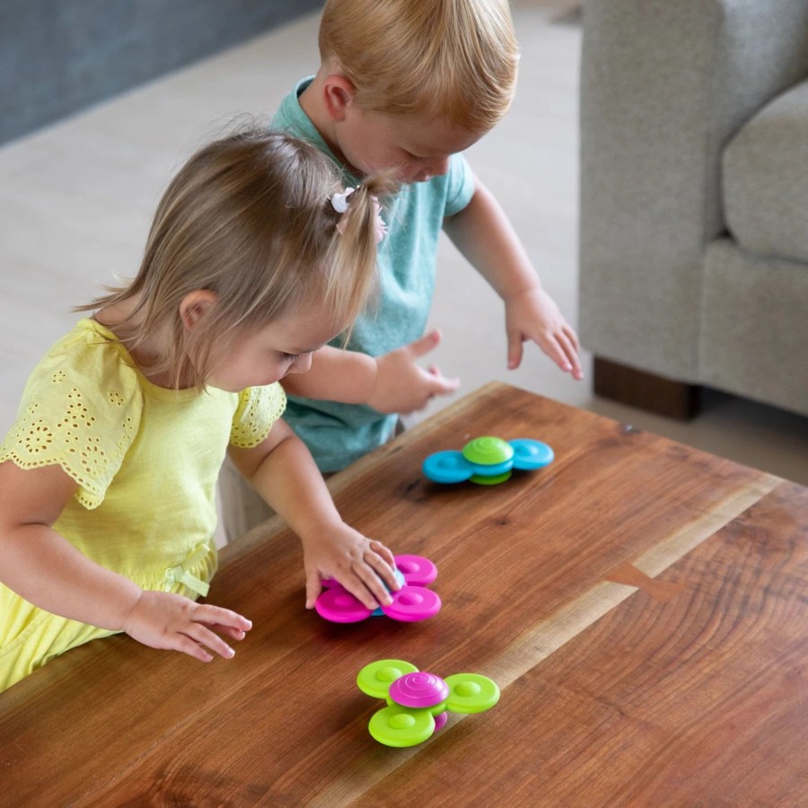 Baby [0-23M] Fat Brain Teethers + Rattles | Fat Brain - Whirly Squigz