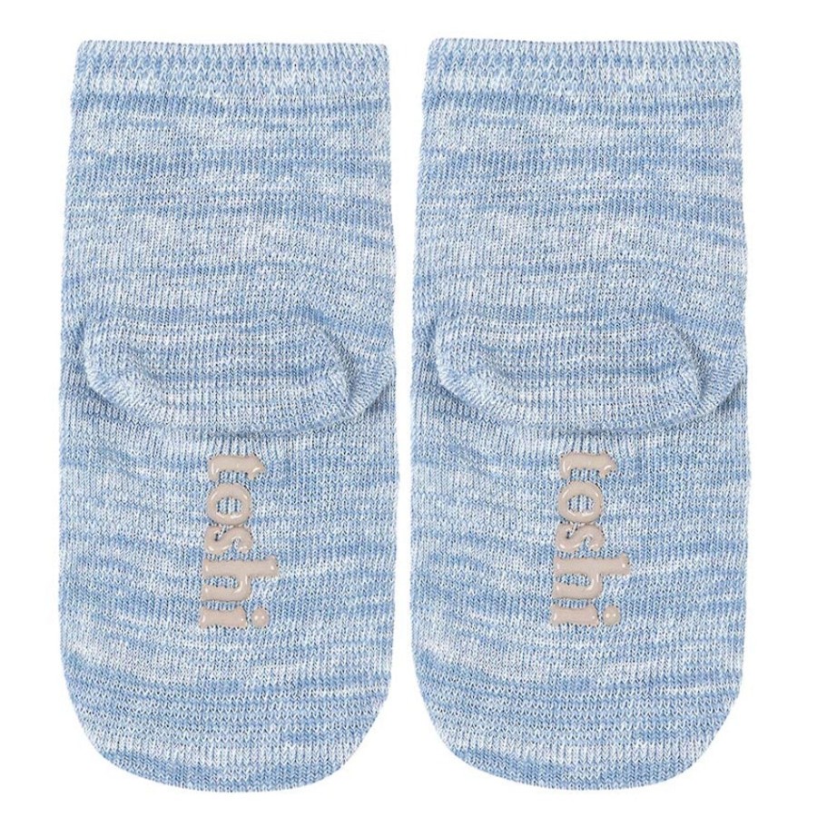 Baby [0-23M] Toshi Socks + Tights | Toshi Organic Ankle Marle Socks - Storm