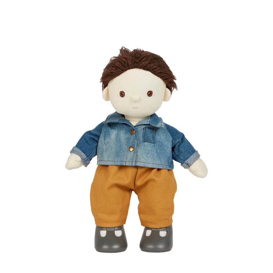 Play + Learn Olli Ella Dolls + Accessories | Olli Ella Dinkum Doll Travel Togs - Sage