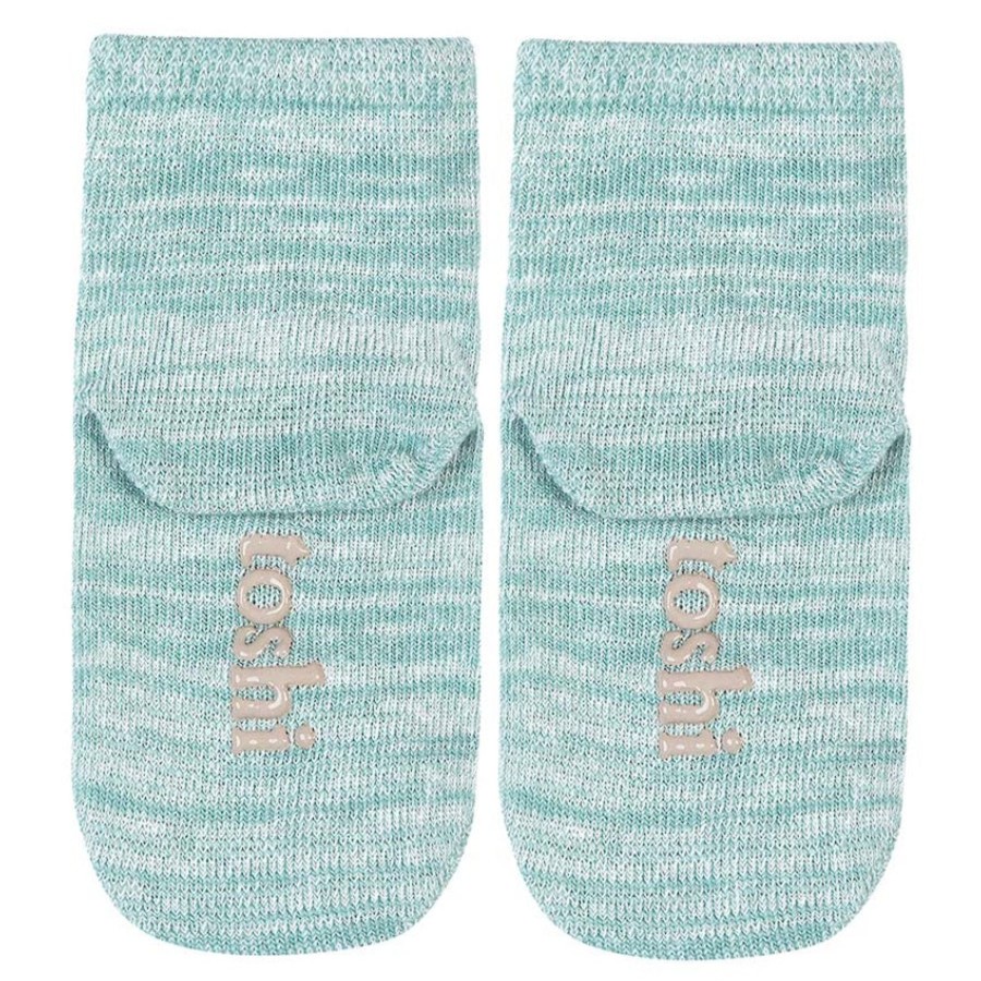 Baby [0-23M] Toshi Socks + Tights | Toshi Organic Ankle Marle Socks - Jade