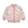 Child [2-14] Huxbaby Outerwear | Huxbaby Unicorn Reversible Bomber - Rose + Dusty Rose