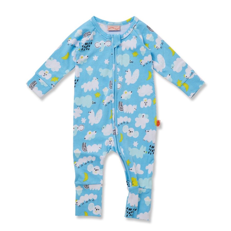 Baby [0-23M] Halcyon Nights All In One | Halcyon Nights I Spy In The Sky Long Sleeve Zip Suit