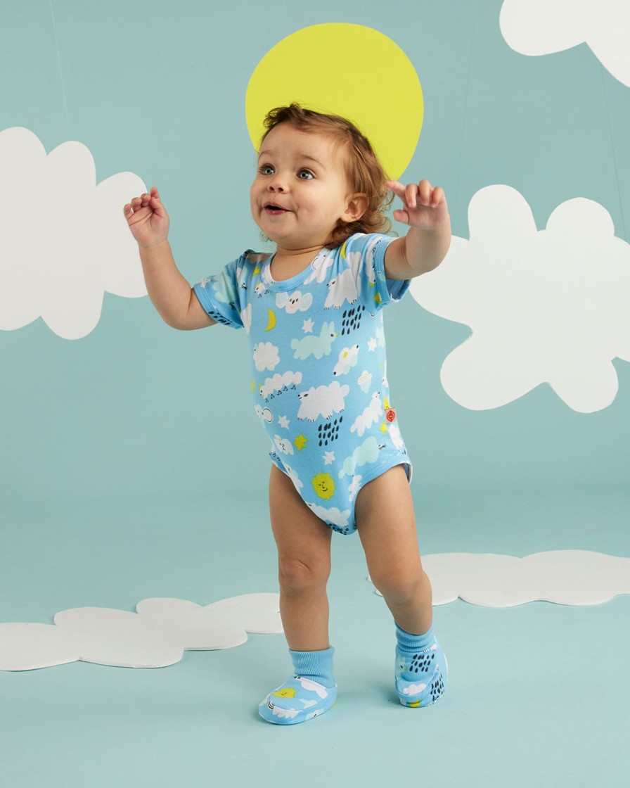 Baby [0-23M] Halcyon Nights All In One | Halcyon Nights I Spy In The Sky Short Sleeve Bodysuit