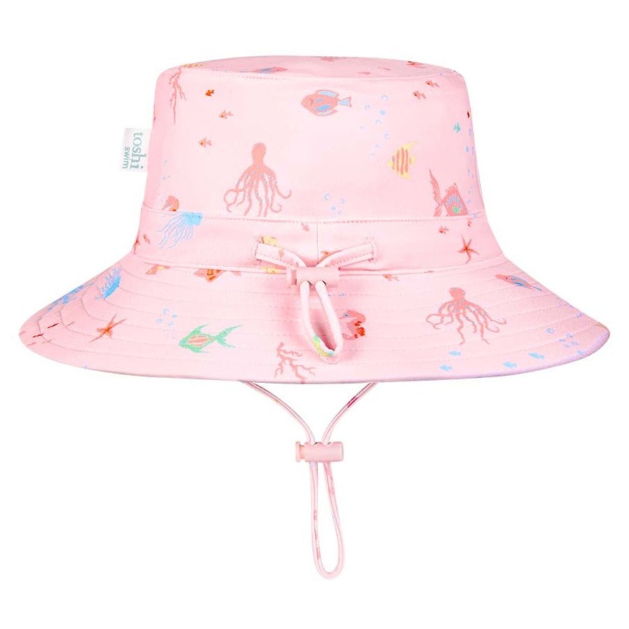 Baby [0-23M] Toshi Hats | Toshi Swim Sunhat - Coral