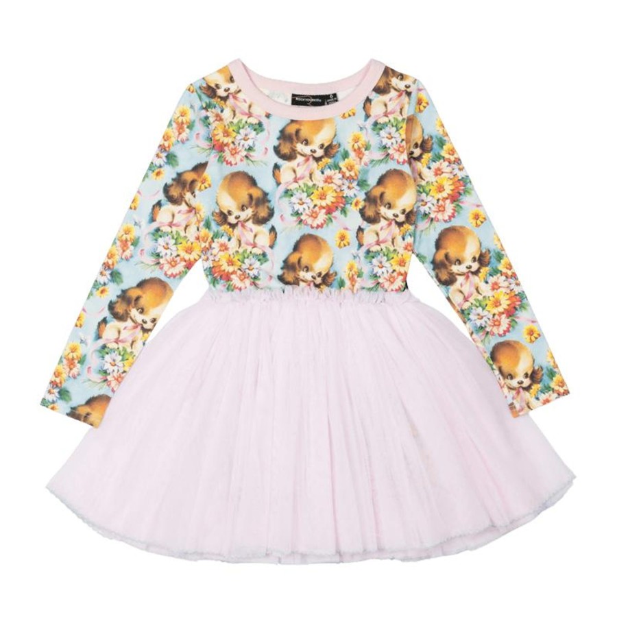 Child [2-14] Rock Your Baby Dresses | Rock Your Baby Puppy Love Circus Dress