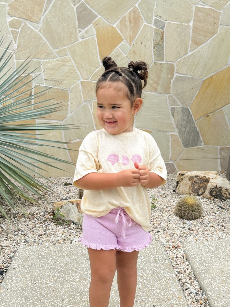 Child [2-14] Ziggy Lou Knitwear | Ziggy Lou - Shorts | Lilac