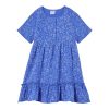 Baby [0-23M] Milky Dresses | Milky Dragonfly Crinkle Cotton Dress - Palace Blue