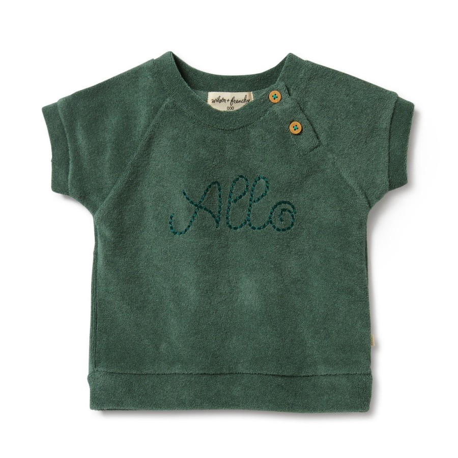 Baby [0-23M] Wilson & Frenchy Tops | Wilson And Frenchy Organic Terry Sweat Allo