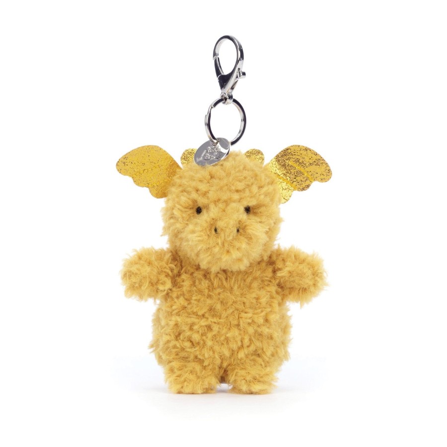 Child [2-14] Jellycat Bags + Mealtime | Jellycat Little Dragon Bag Charm