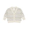 Baby [0-23M] Huxbaby Jumpers | Huxbaby Lake Stripe Boxy Cardi