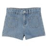 Child [2-14] Milky Bottoms | Milky Utility Denim Short - Denim