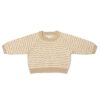 Child [2-14] Grown Knitwear | Grown Organic Raglan Pull Over - River