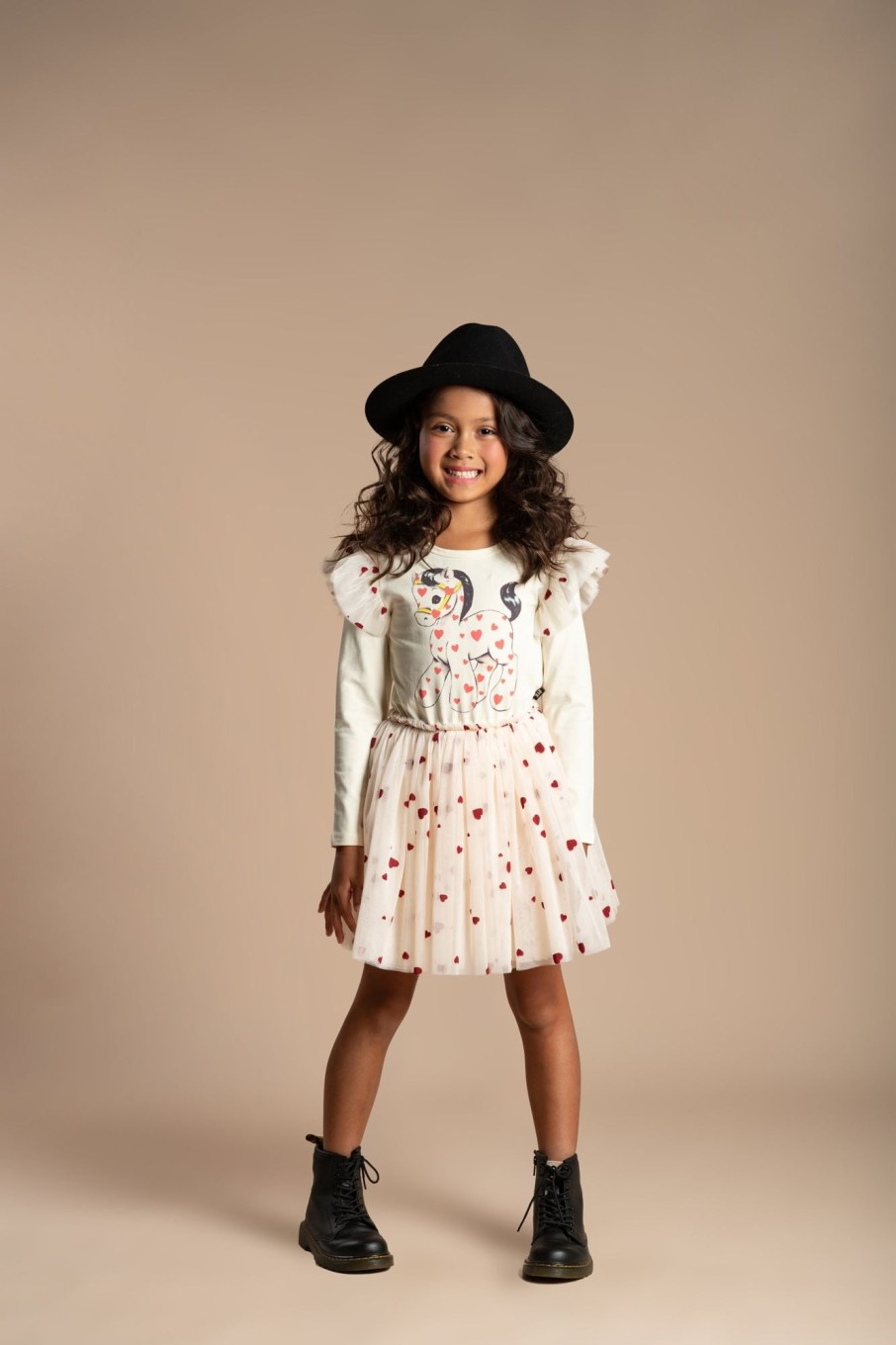 Child [2-14] Rock Your Baby Dresses | Rock Your Baby Xo Pony Long Sleeve Circus Dress