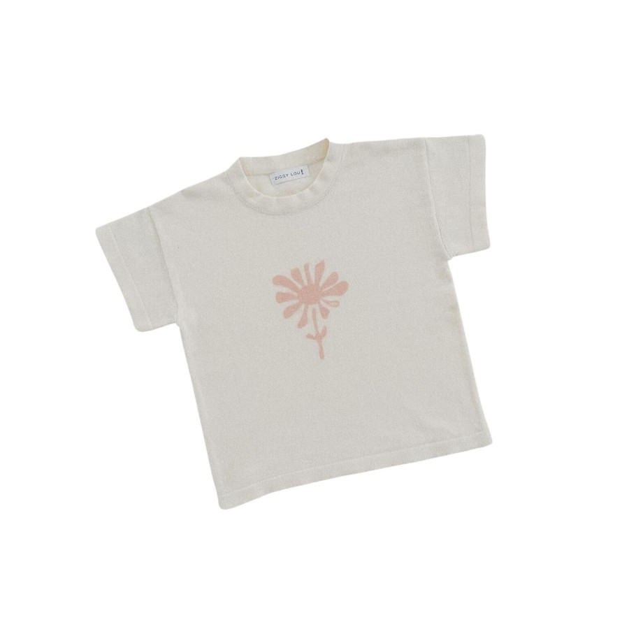 Child [2-14] Ziggy Lou Knitwear | Ziggy Lou - Tee | Aster