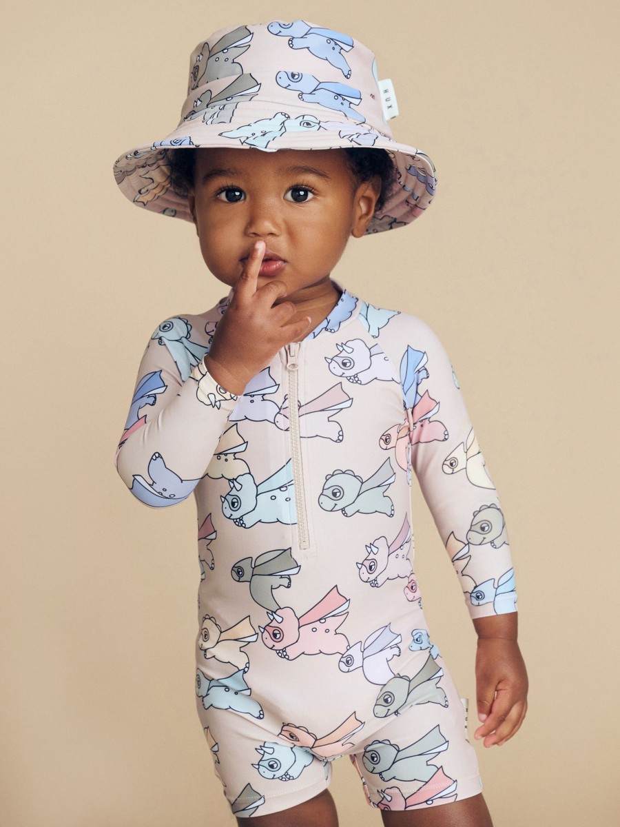 Child [2-14] Huxbaby Hats | Huxbaby Super Dino Swim Hat