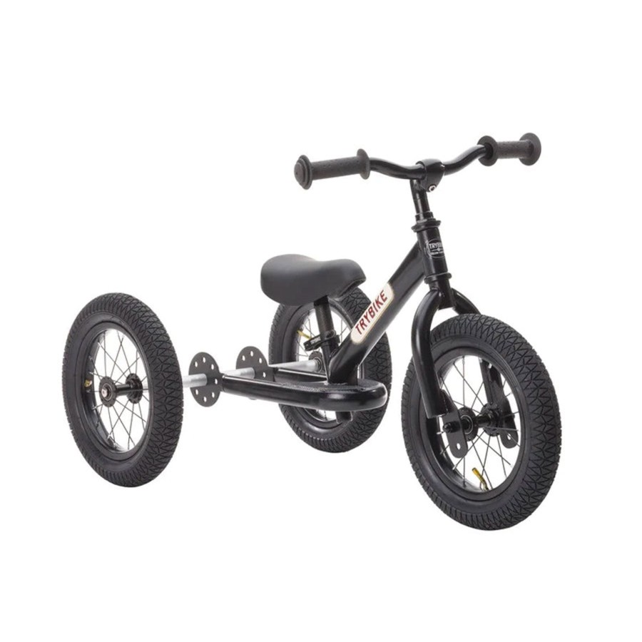 Play + Learn Trybike Bikes + Trikes | Vintage Trybike - Black