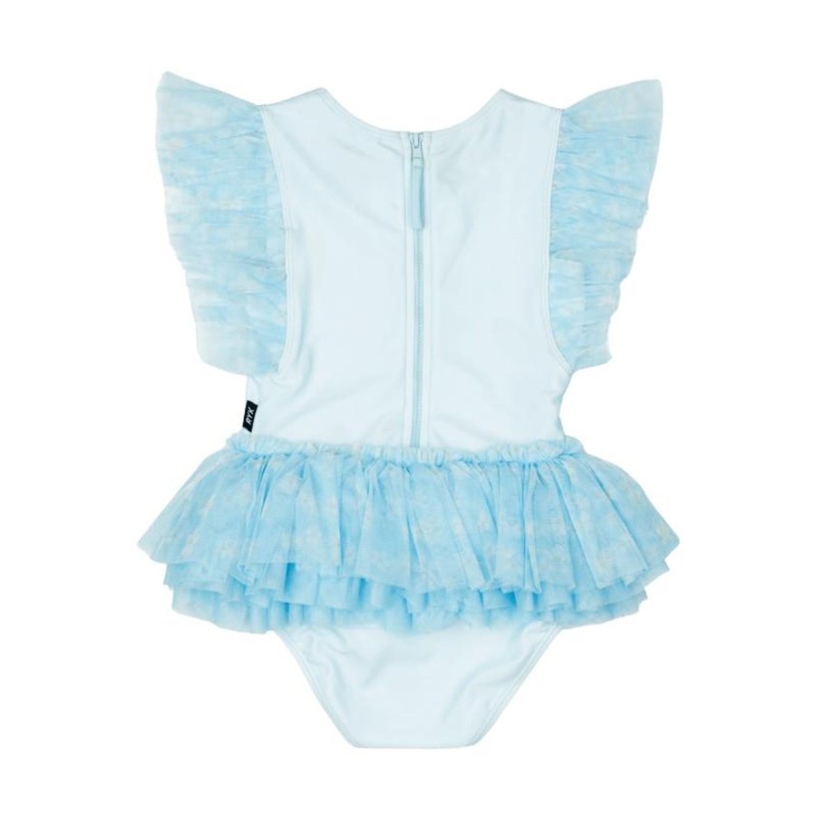 Child [2-14] Rock Your Baby Swim | Rock Your Baby Swan Tulle Fully Lined One-Piece