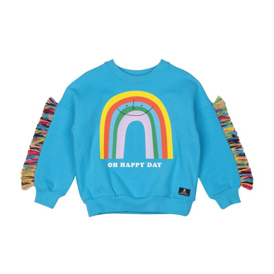 Child [2-14] Rock Your Baby Jumpers | Rock Your Baby Oh Happy Day Sweatshirt