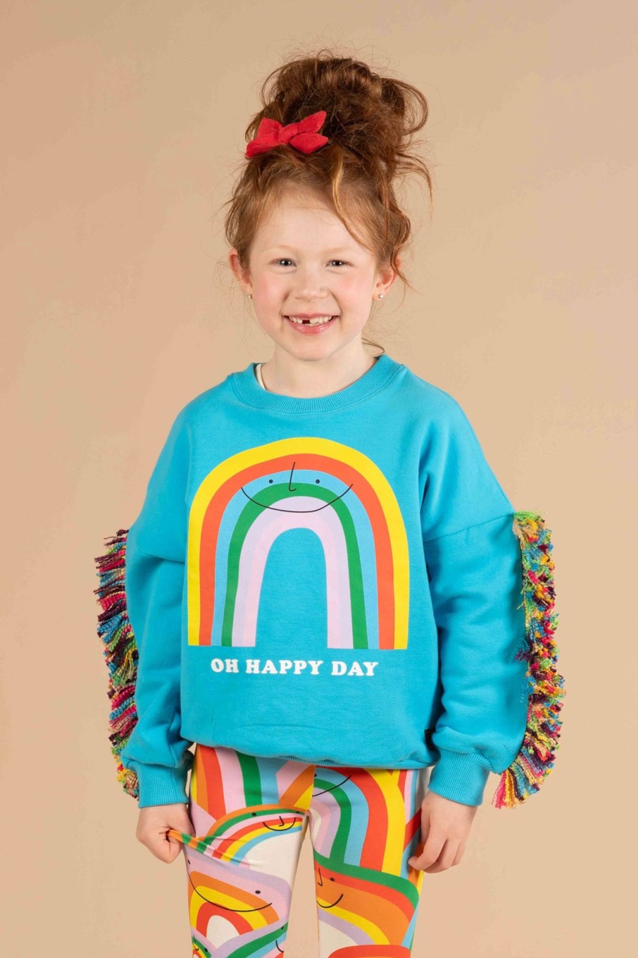 Child [2-14] Rock Your Baby Jumpers | Rock Your Baby Oh Happy Day Sweatshirt