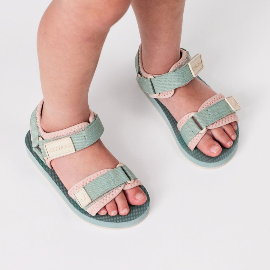 Baby [0-23M] Crywolf Footwear | Crywolf Beach Sandal - Jade