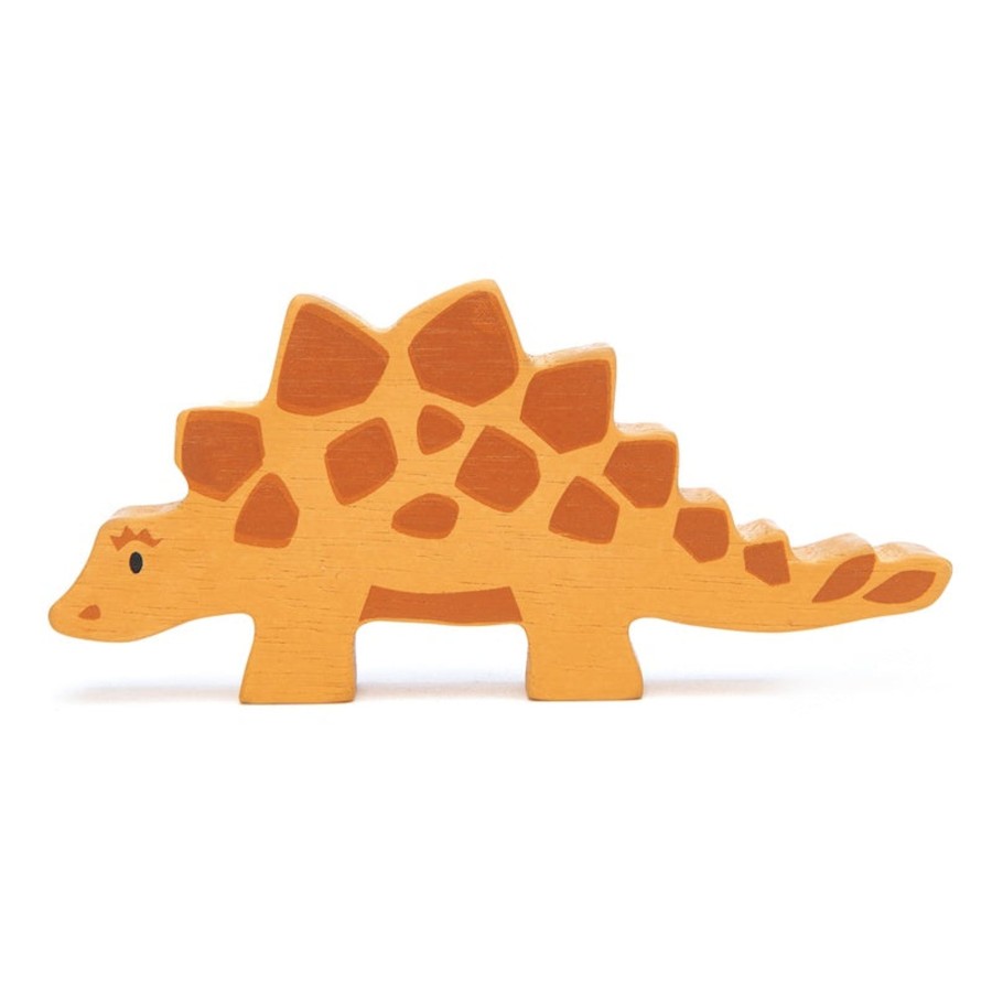 Play + Learn Tenderleaf Wooden Toys | Wooden Dinosaur - Stegosaurus