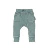 Baby [0-23M] Huxbaby Bottoms | Huxbaby Vintage Slate Pocket Drop Crotch Pant