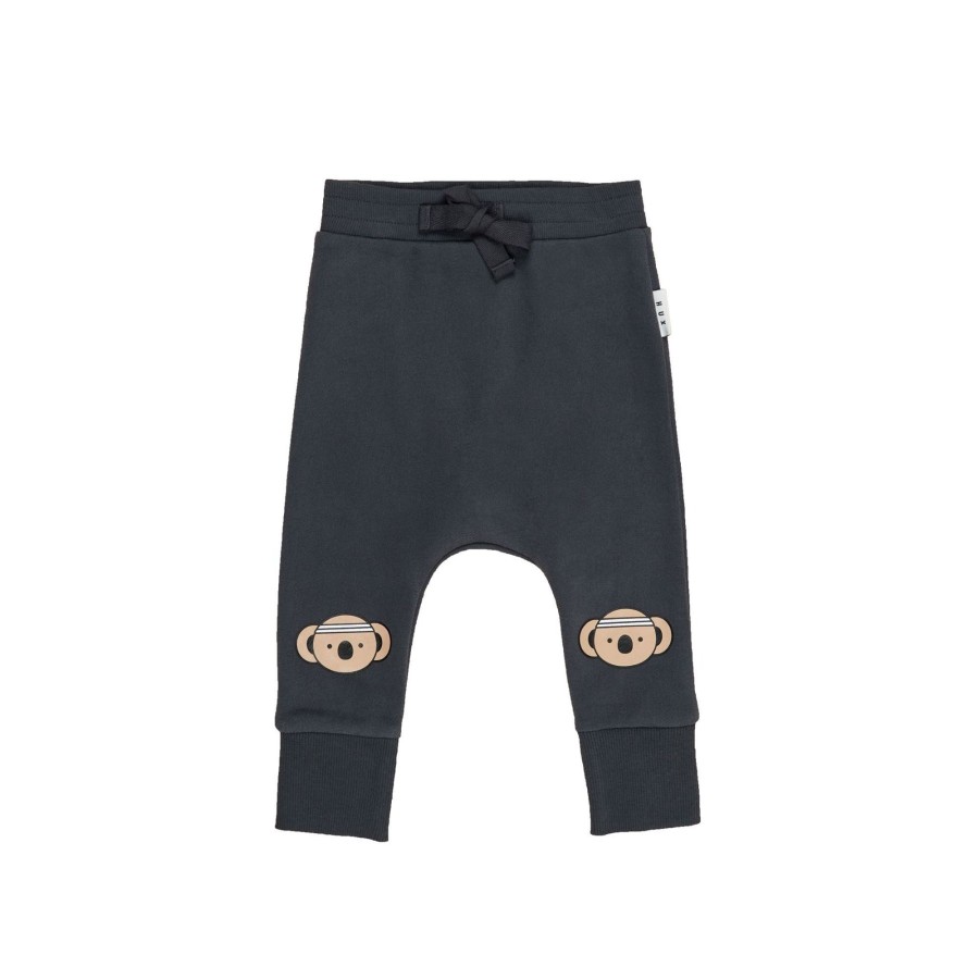 Child [2-14] Huxbaby Bottoms | Huxbaby Sporty Koala Drop Crotch Pant